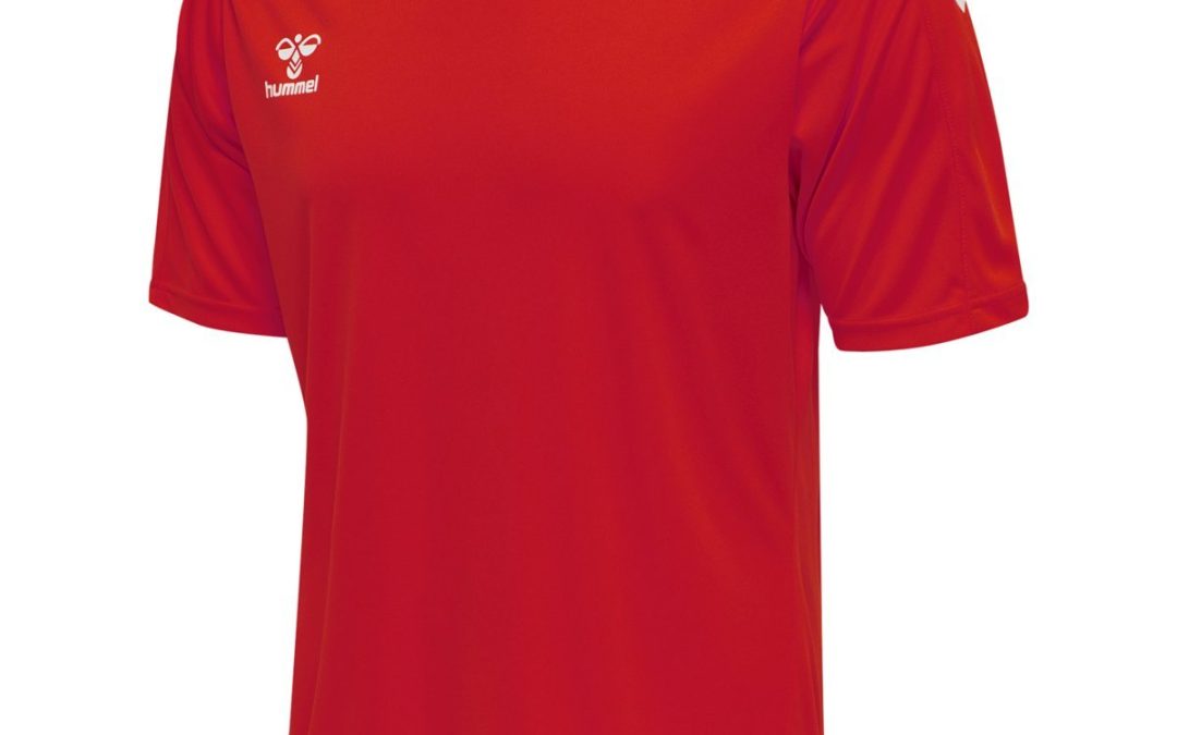 Hummel hmlCORE XK CORE Poly Trænings T-Shirt Herre, rød