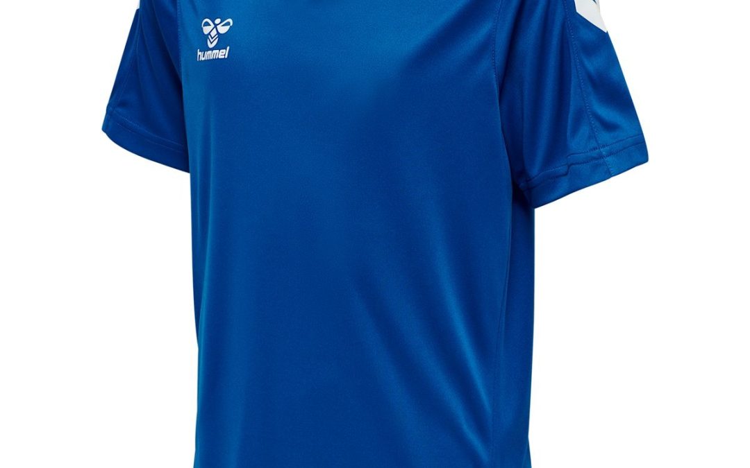 Hummel hmlCORE XK CORE Poly Trænings T-Shirt Børn, blå