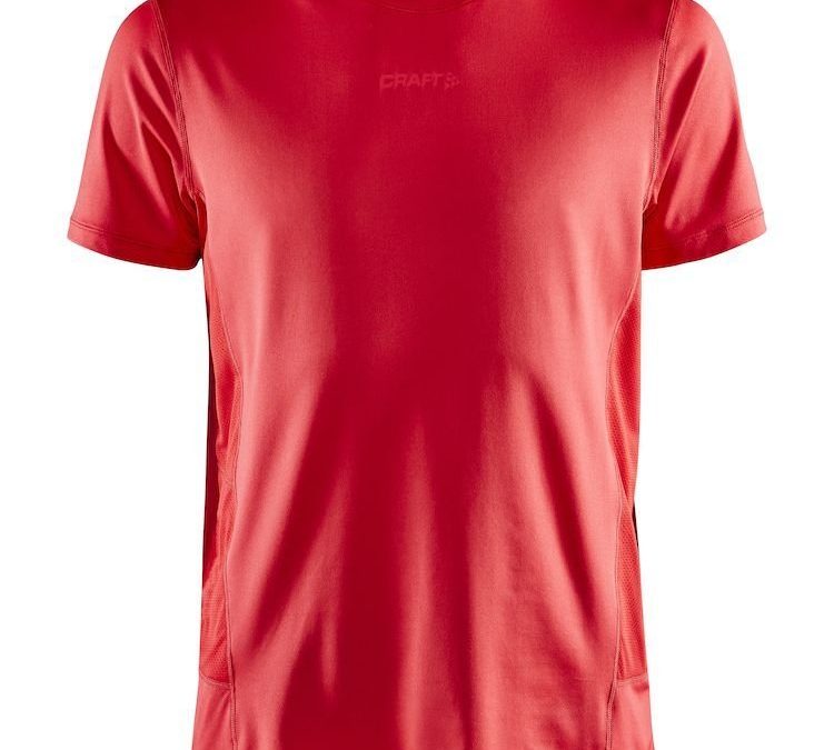 Craft Advanced Essence T-shirt Herre, bright red