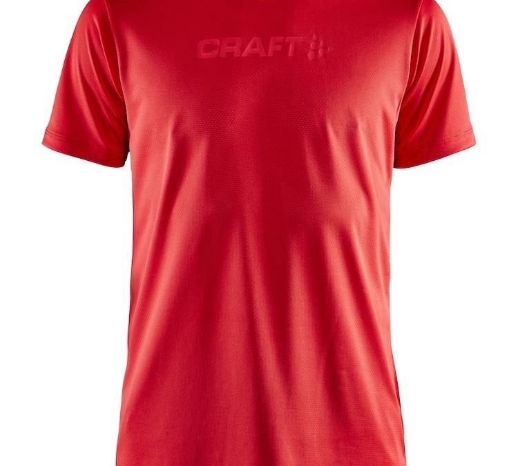 Craft Core Essence T-shirt Herre, rød