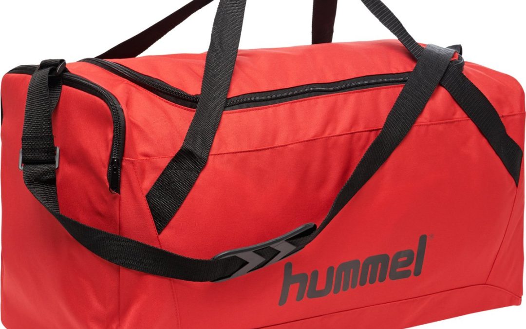 Hummel Core Sportstaske – Medium, rød