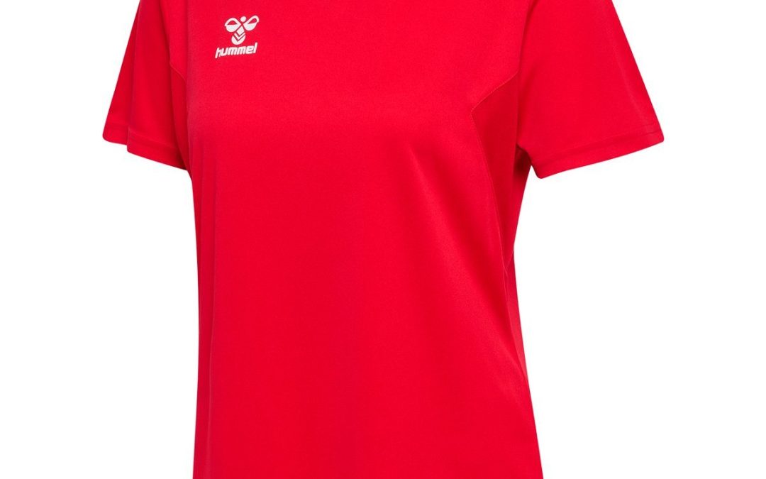 Hummel hmlAUTHENTIC PL Jersey T-shirt Dame, rød