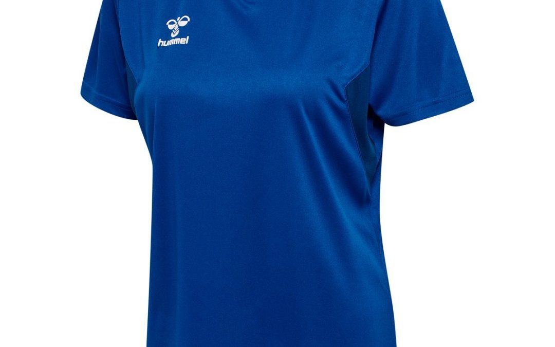 Hummel hmlAUTHENTIC PL Jersey T-shirt Dame, blå